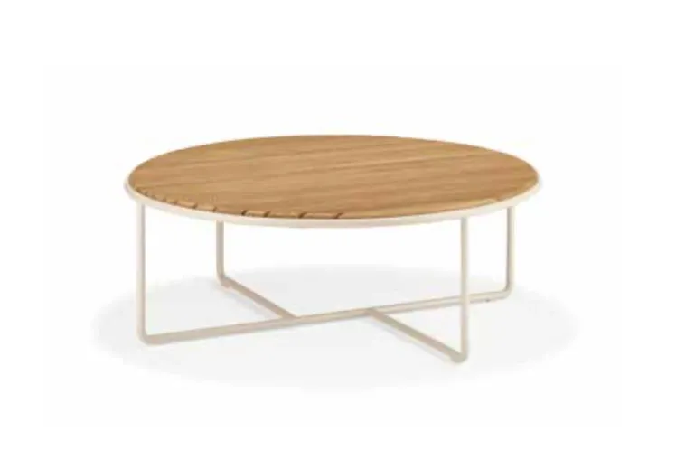 DEDON LOU Kaffeetisch, , � 102 cm 205 teak